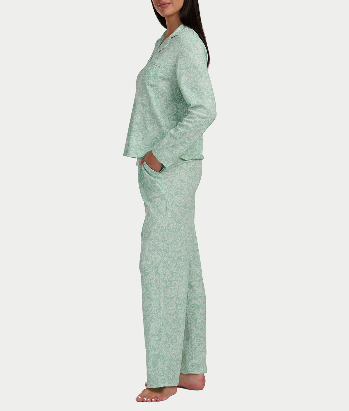 Girlfriend Knit Long Sleeve Pajama Set