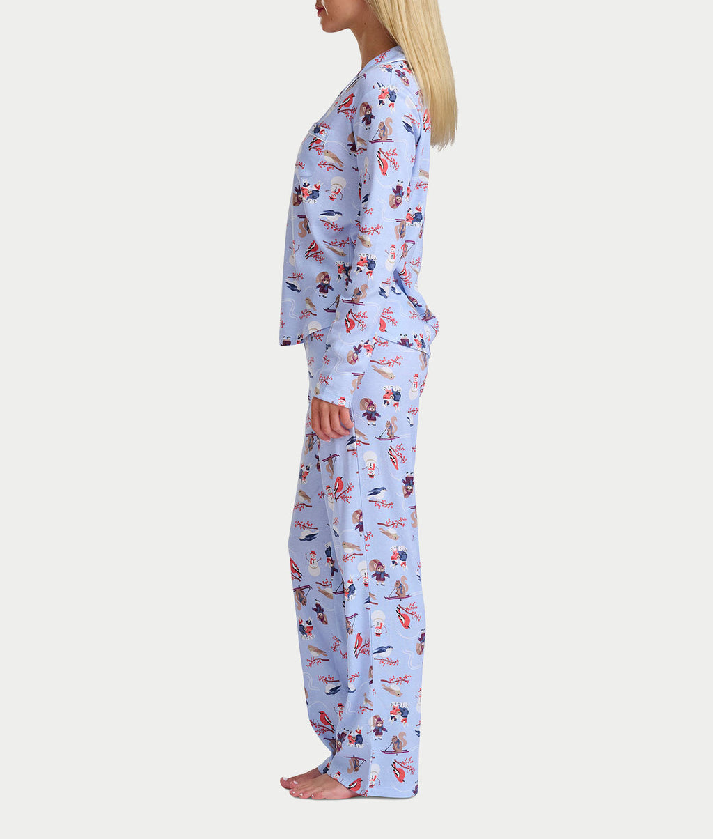 Girlfriend Knit Long Sleeve Pajama Set