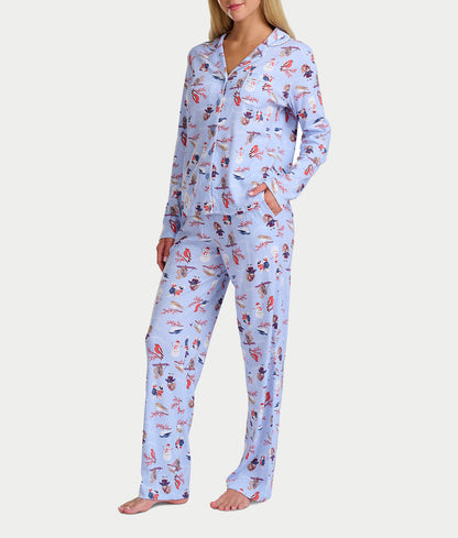 Girlfriend Knit Long Sleeve Pajama Set
