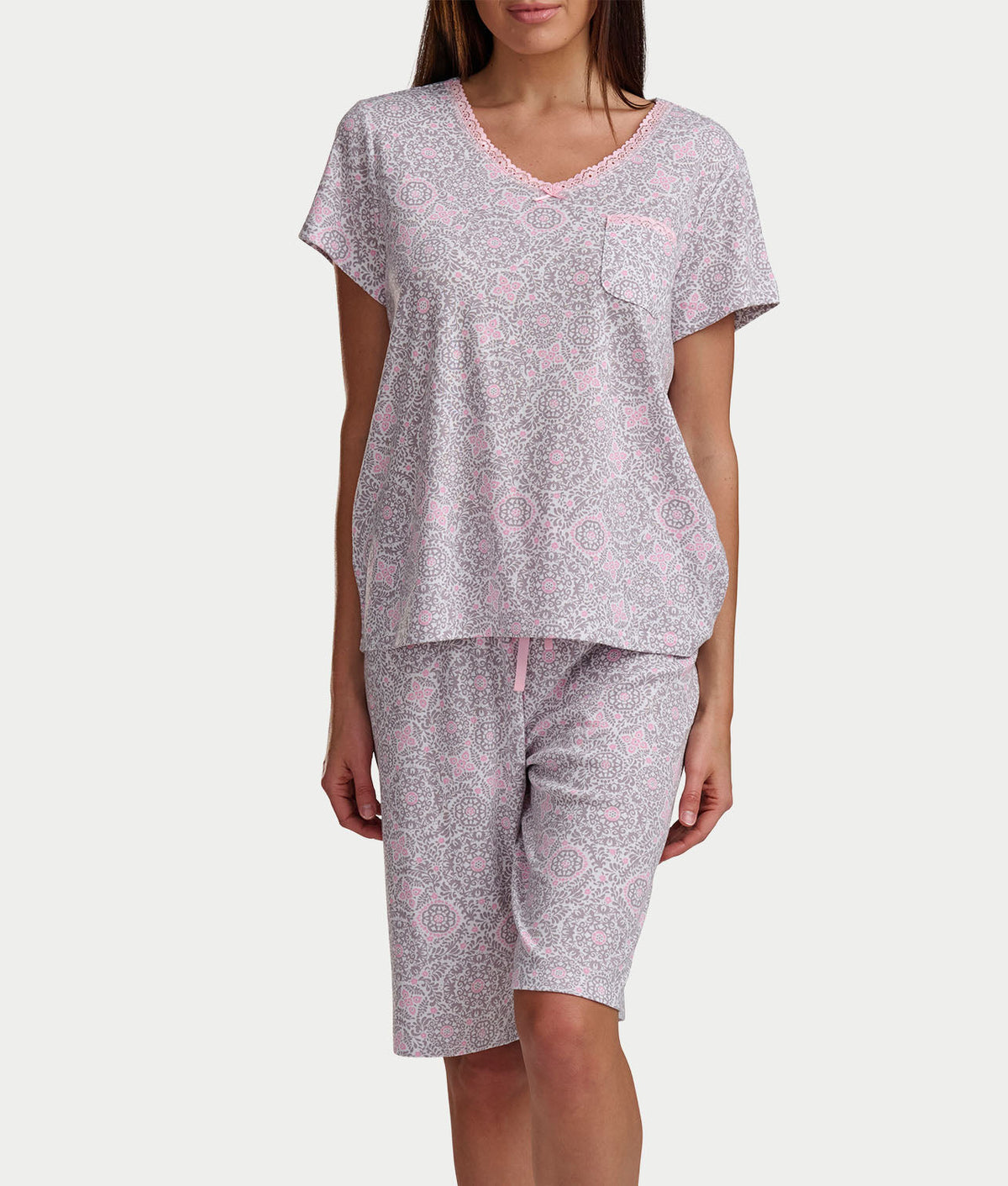 Bermuda Knit Short Set