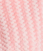 Plush Long Sleeve 47" Shawl Collar Zip Robe