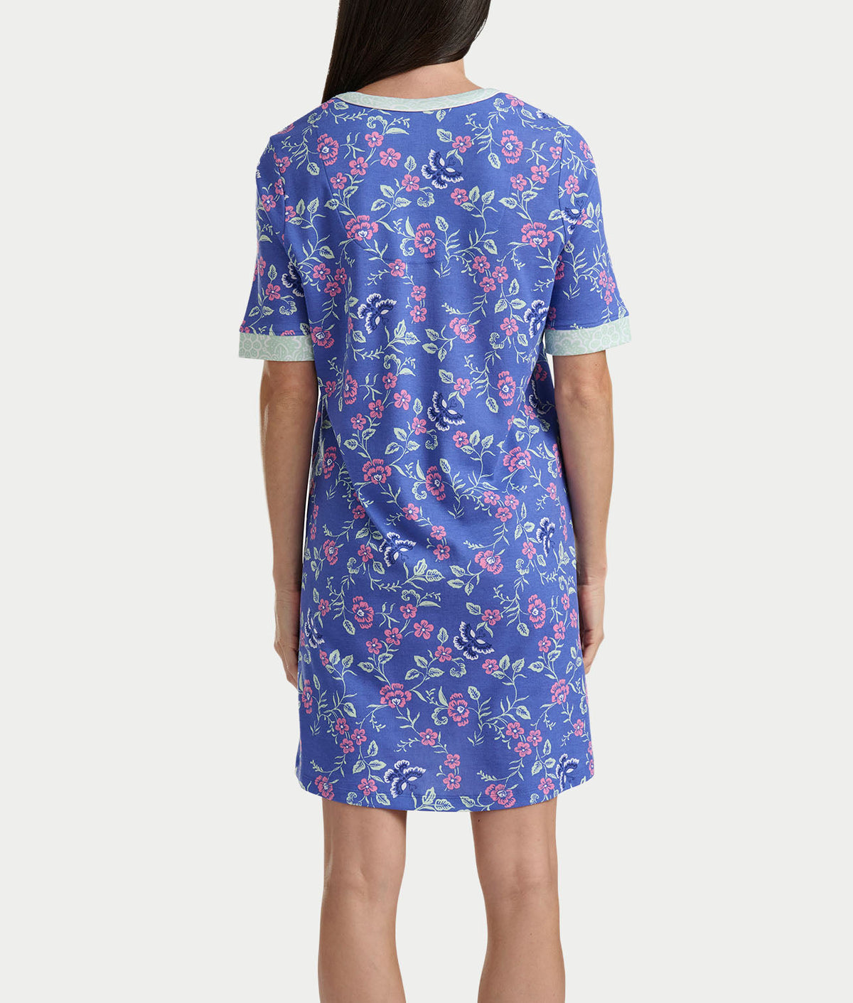Elbow Sleeve Knit Sleep Shirt