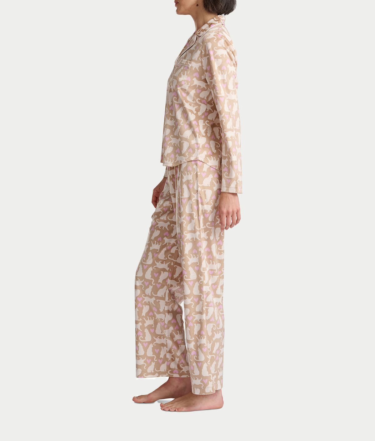 Girlfriend 3-Piece Fleece Pajama Set