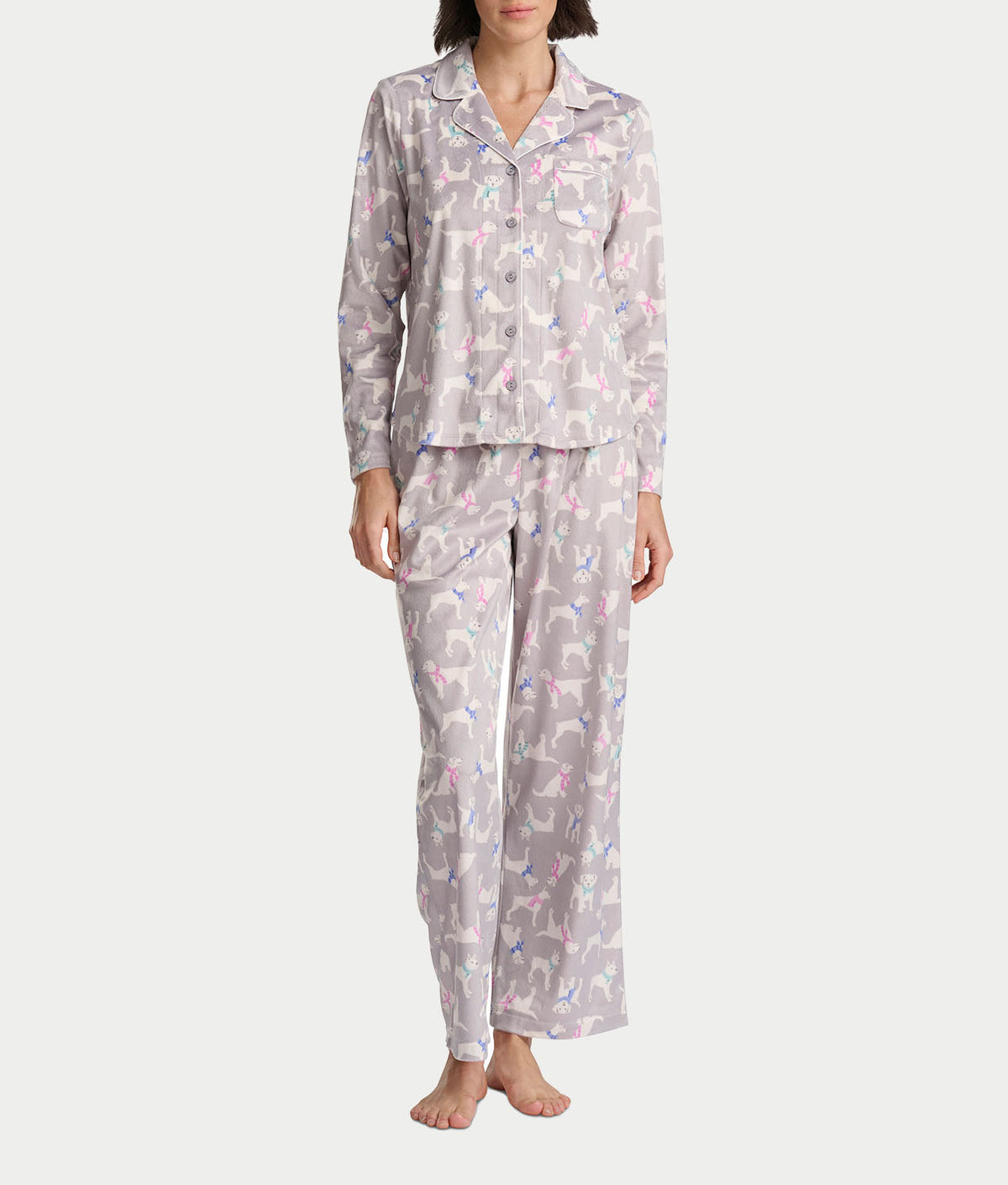Girlfriend 3-Piece Fleece Pajama Set