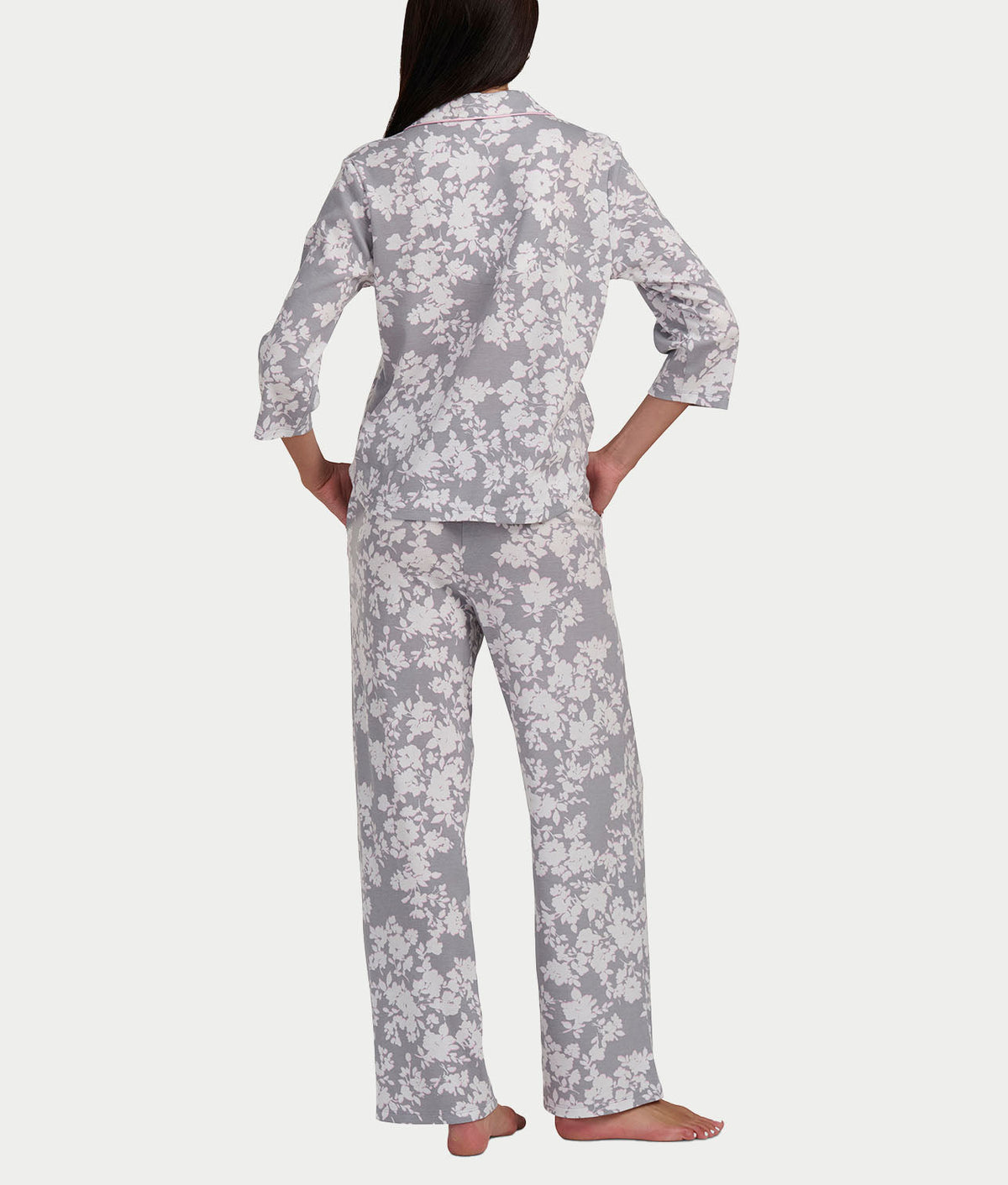 3/4 Sleeve Girlfriend Knit Pajama Set