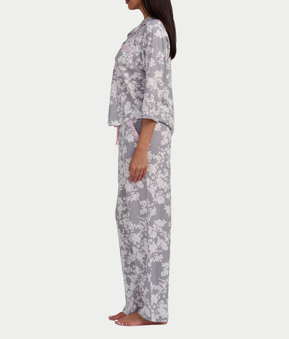 3/4 Sleeve Girlfriend Knit Pajama Set
