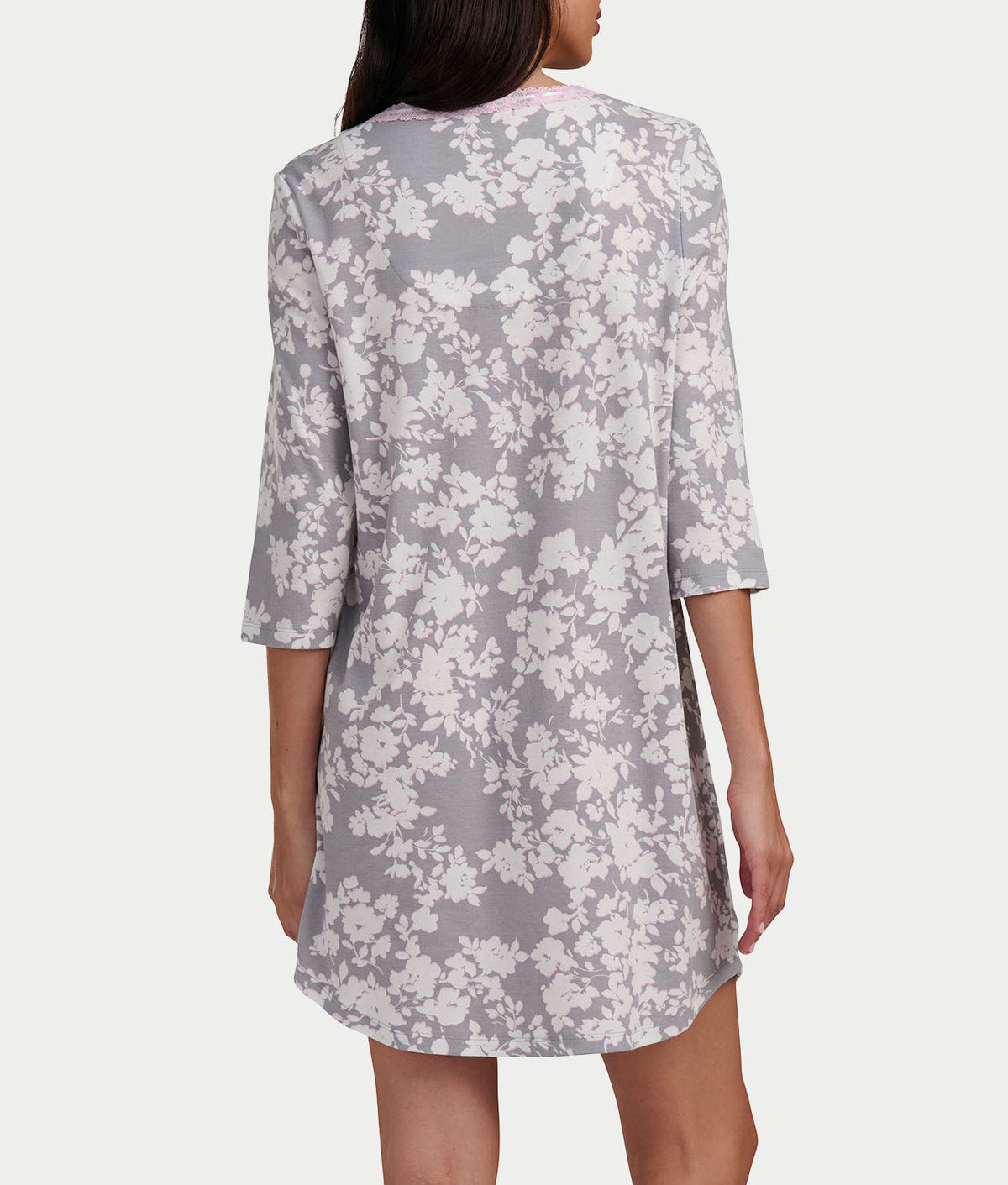 3/4 Sleeve Knit Sleep Shirt