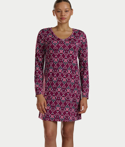Long Sleeve Knit Sleep Shirt