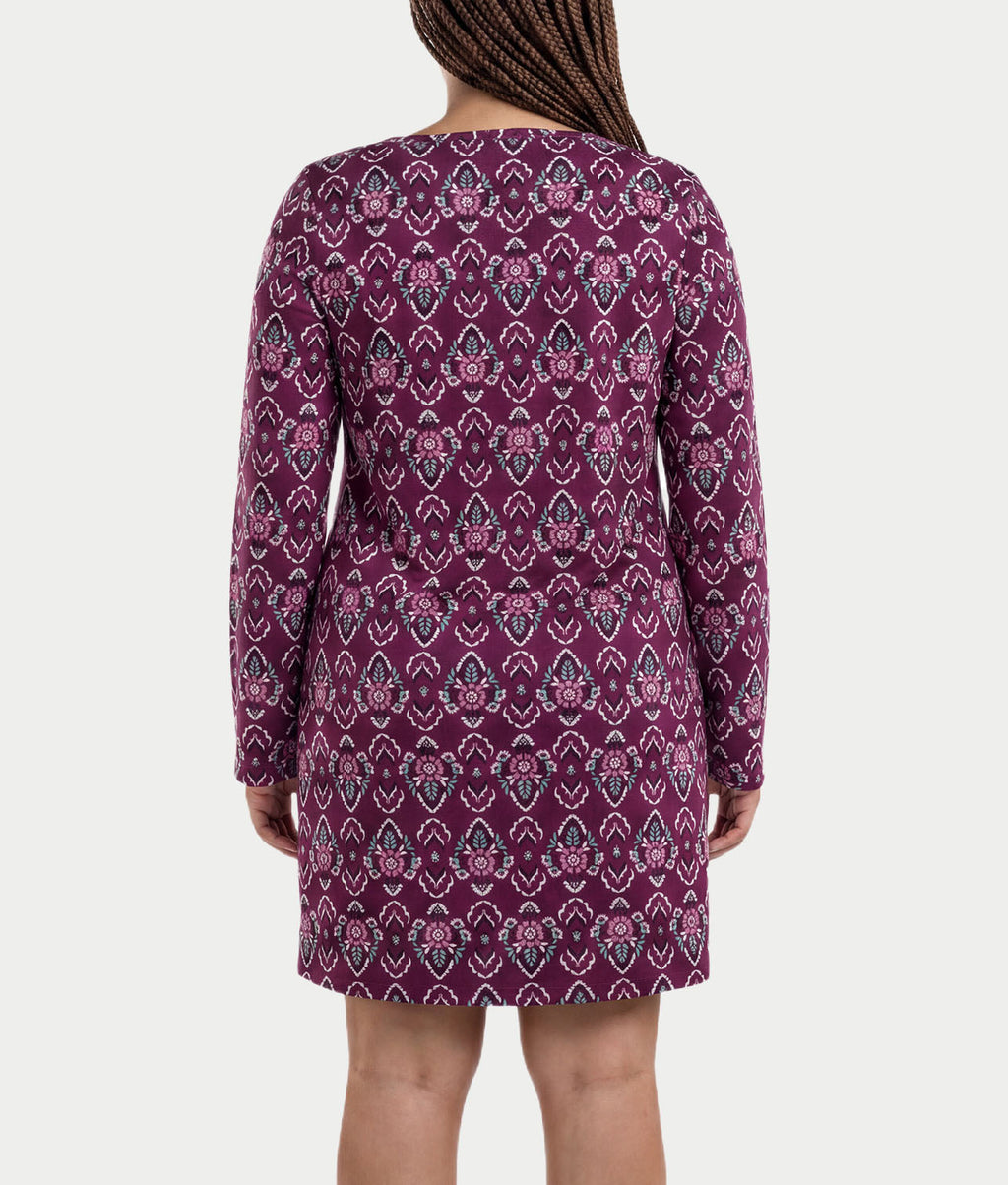 Long Sleeve Knit Sleep Shirt
