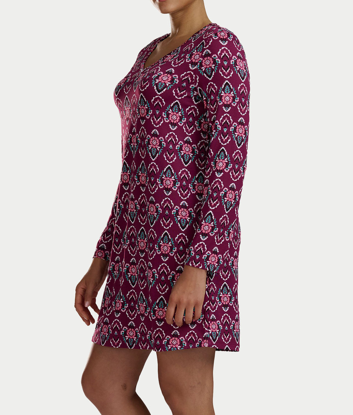 Long Sleeve Knit Sleep Shirt