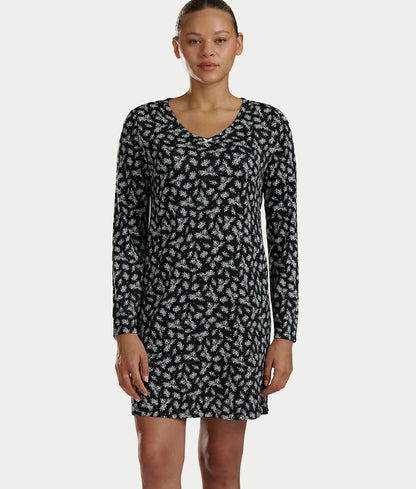 Long Sleeve Knit Sleep Shirt