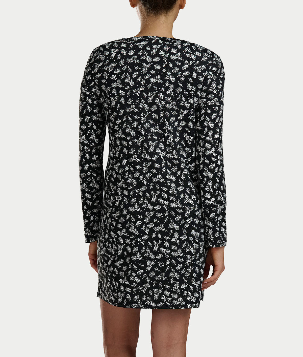 Long Sleeve Knit Sleep Shirt