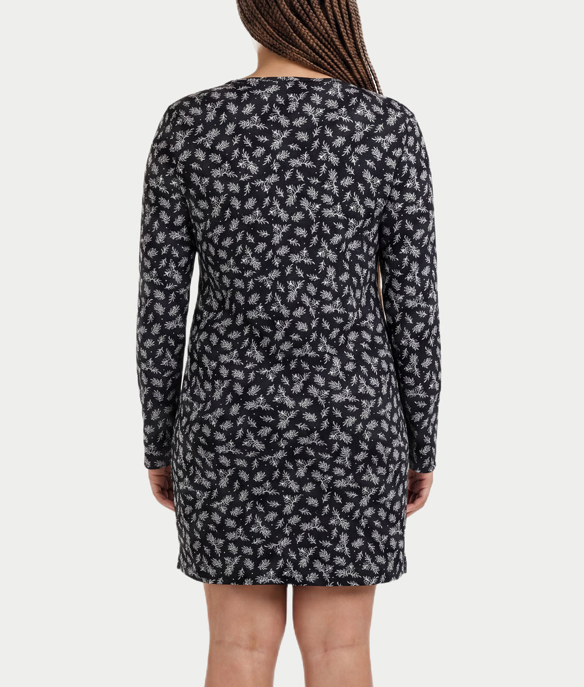 Long Sleeve Knit Sleep Shirt