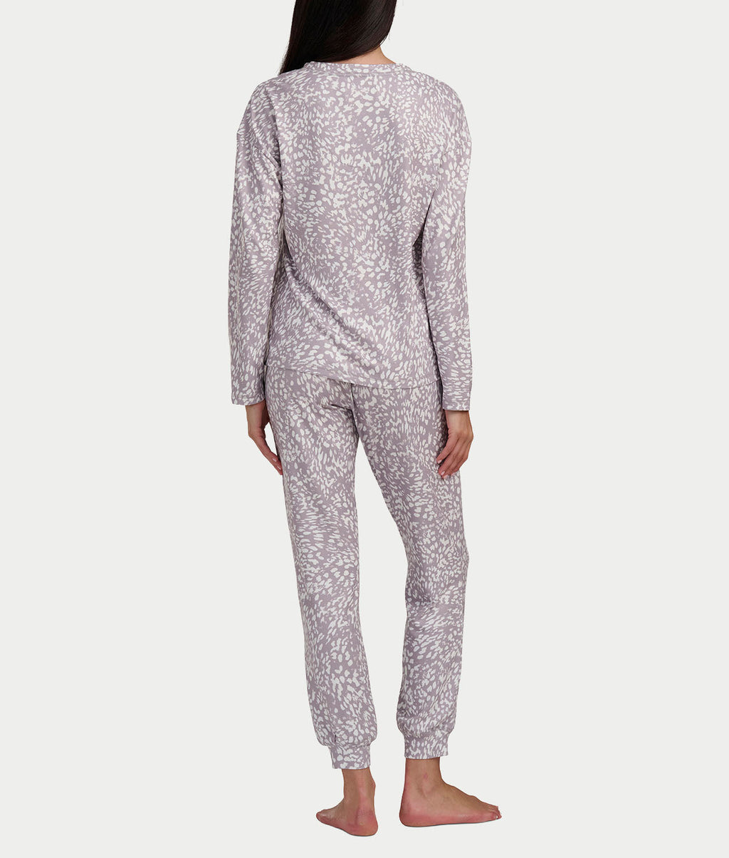 Henley Knit Pajama Set