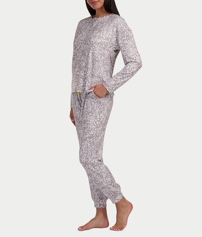 Henley Knit Pajama Set