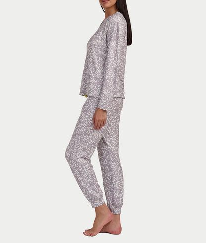 Henley Knit Pajama Set