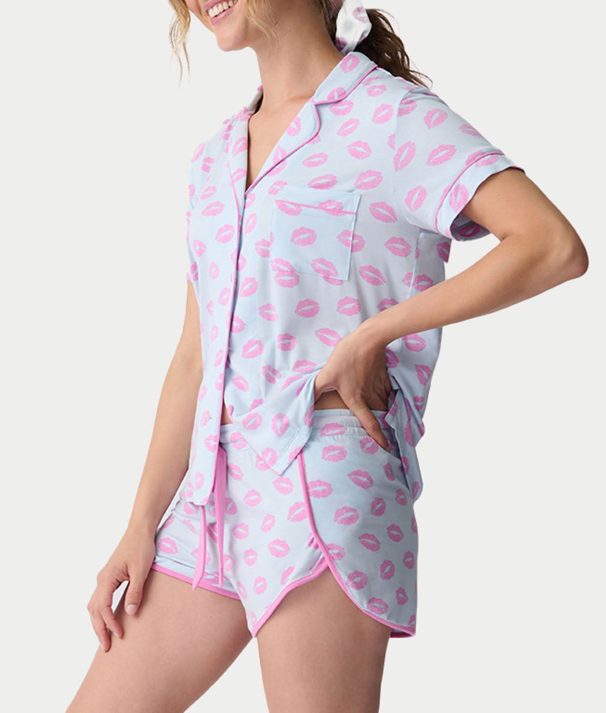 Lovely Dreams Shorts Modal Pajama Set