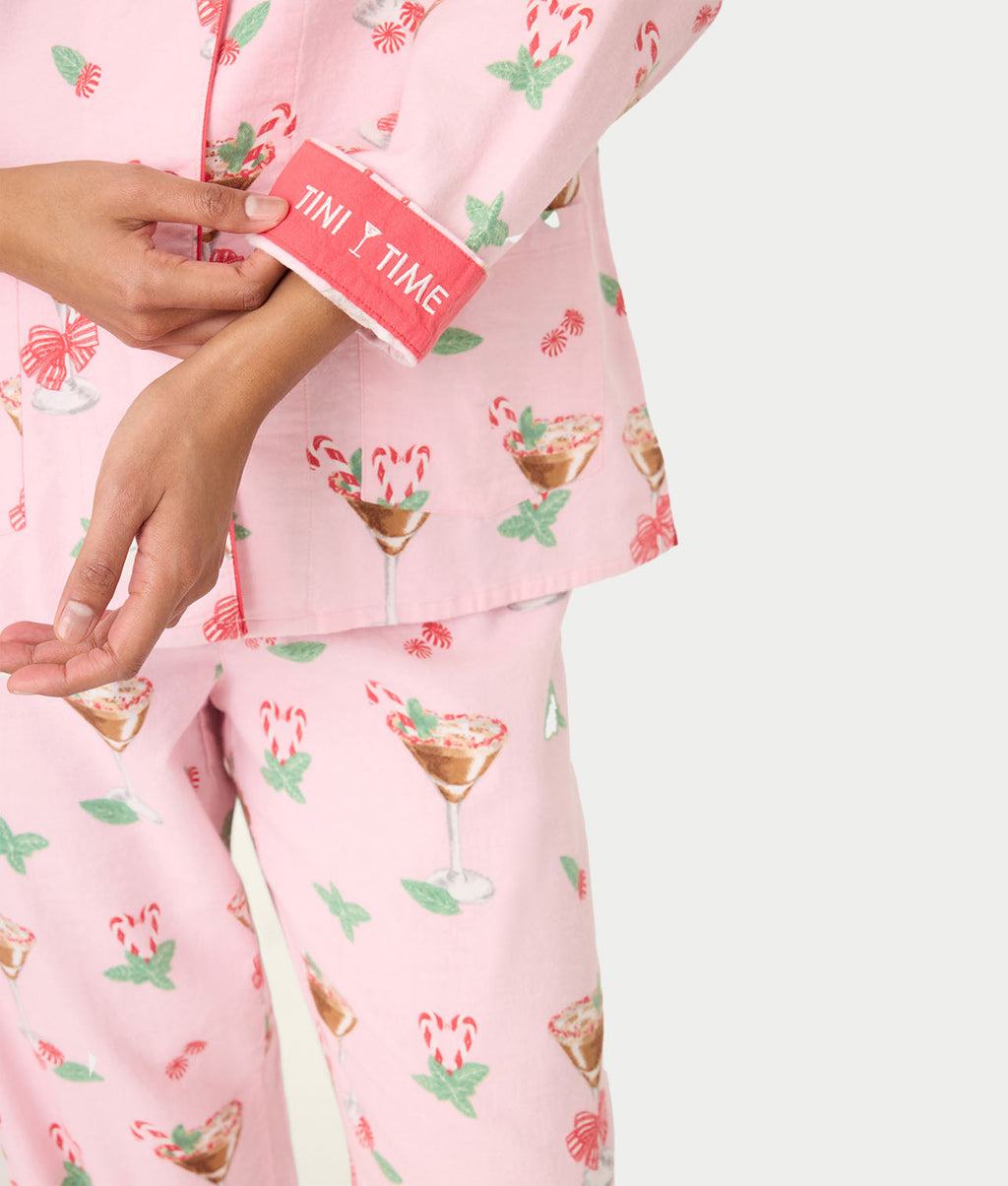 Flannel 3-Piece Pajama Set