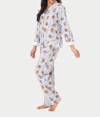 Flannel 3-Piece Pajama Set