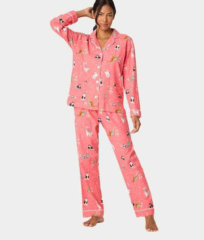 Flannel 3-Piece Pajama Set