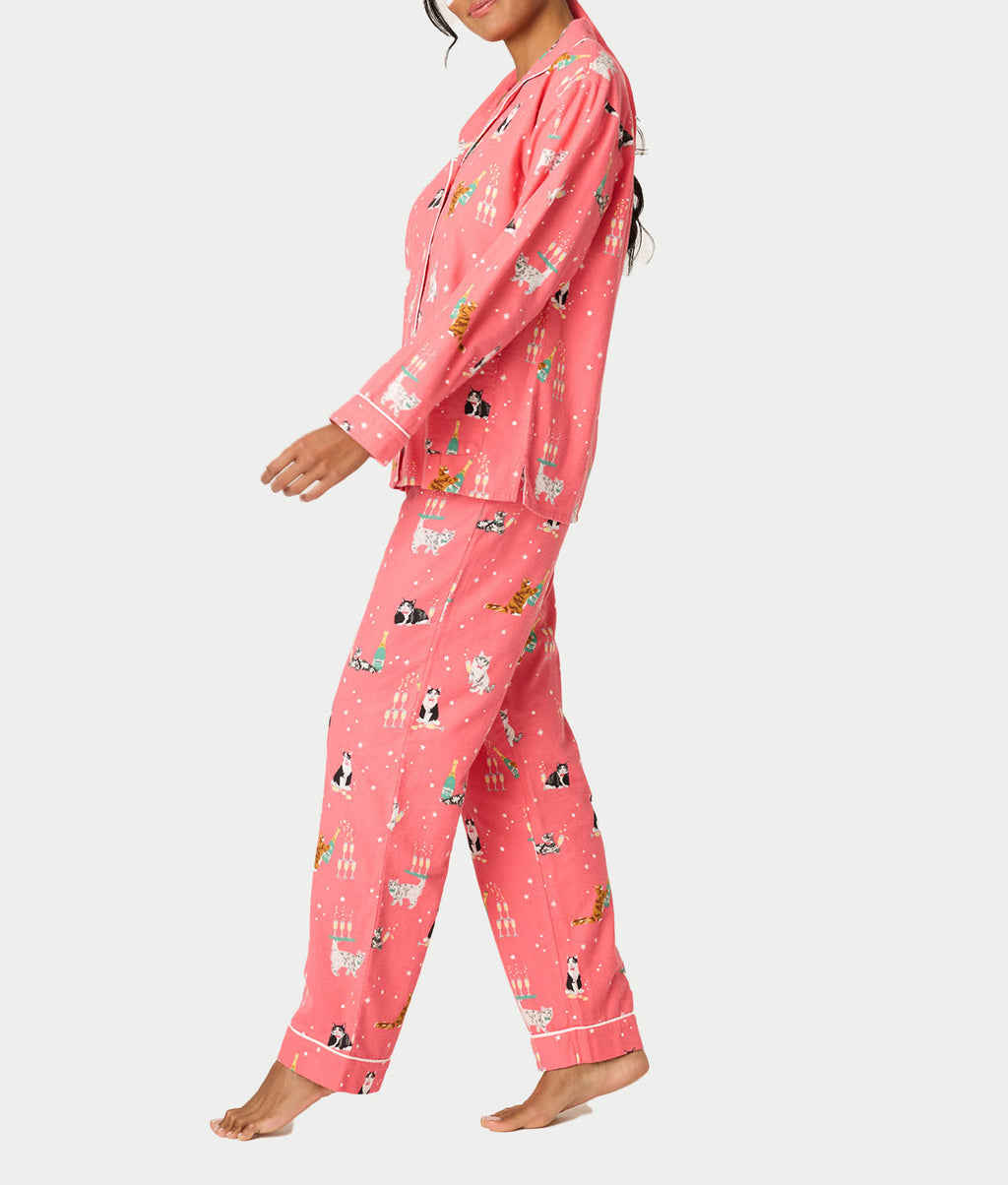 Flannel 3-Piece Pajama Set