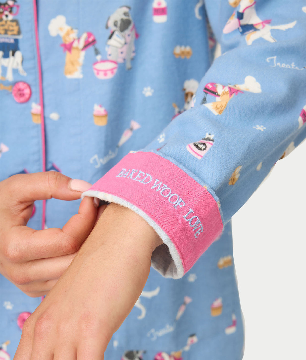 Flannel 3-Piece Pajama Set