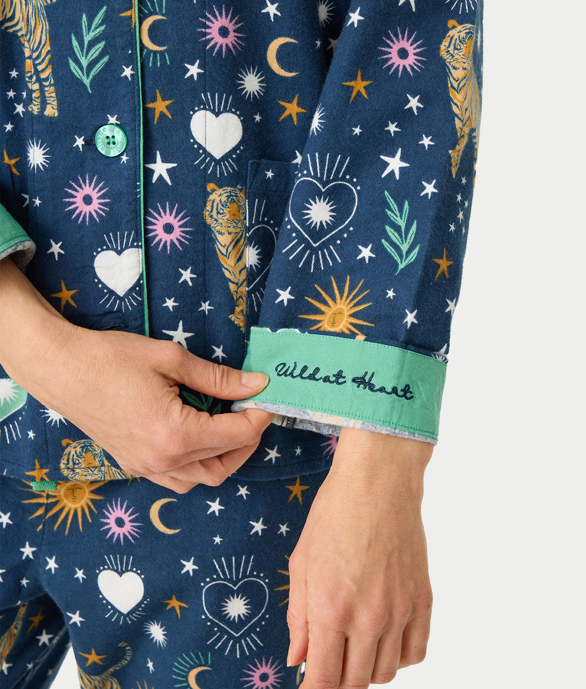 Flannel 3-Piece Pajama Set