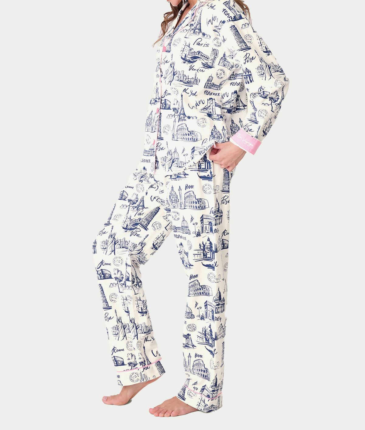 Flannel 3-Piece Pajama Set