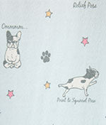 Paws & Breathe Dog Print 3-Piece Knit Pajama Set
