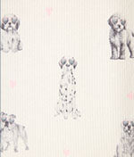 My Dog Is My Valentine Thermal Knit Pajama Set