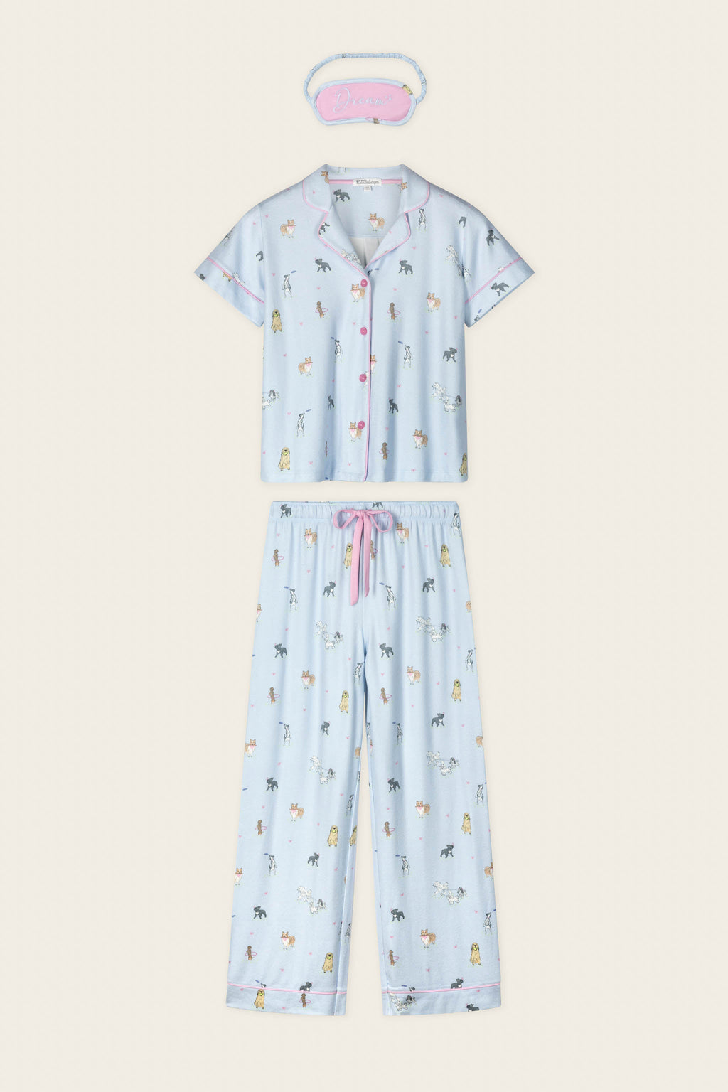 Bark Park Fetch & Frolic 3-Piece PJ Set