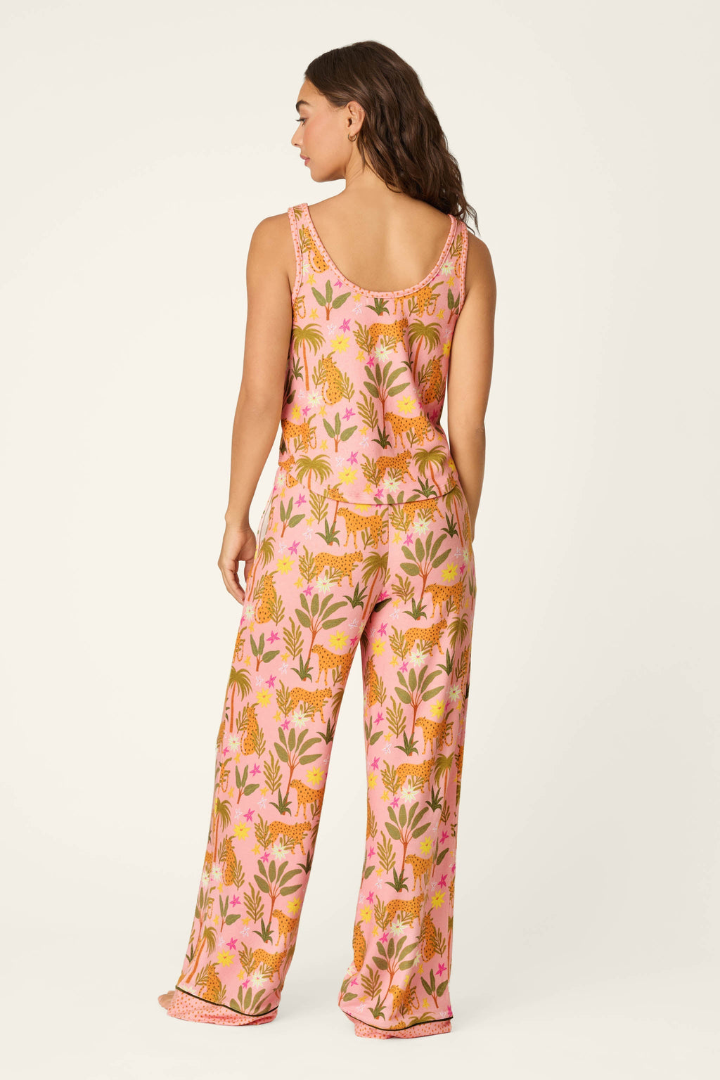 In the Jungle Leopard Safari Pajama Set