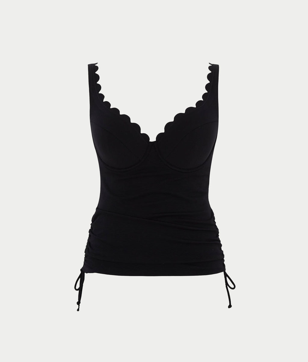 Spirit Selena Plunge Underwire Tankini Swim Top