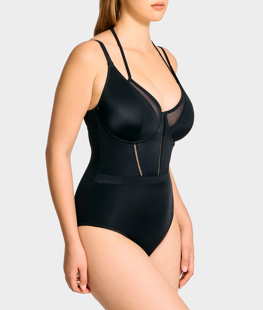 The Slimming Underwire One-Piece Swimsuit