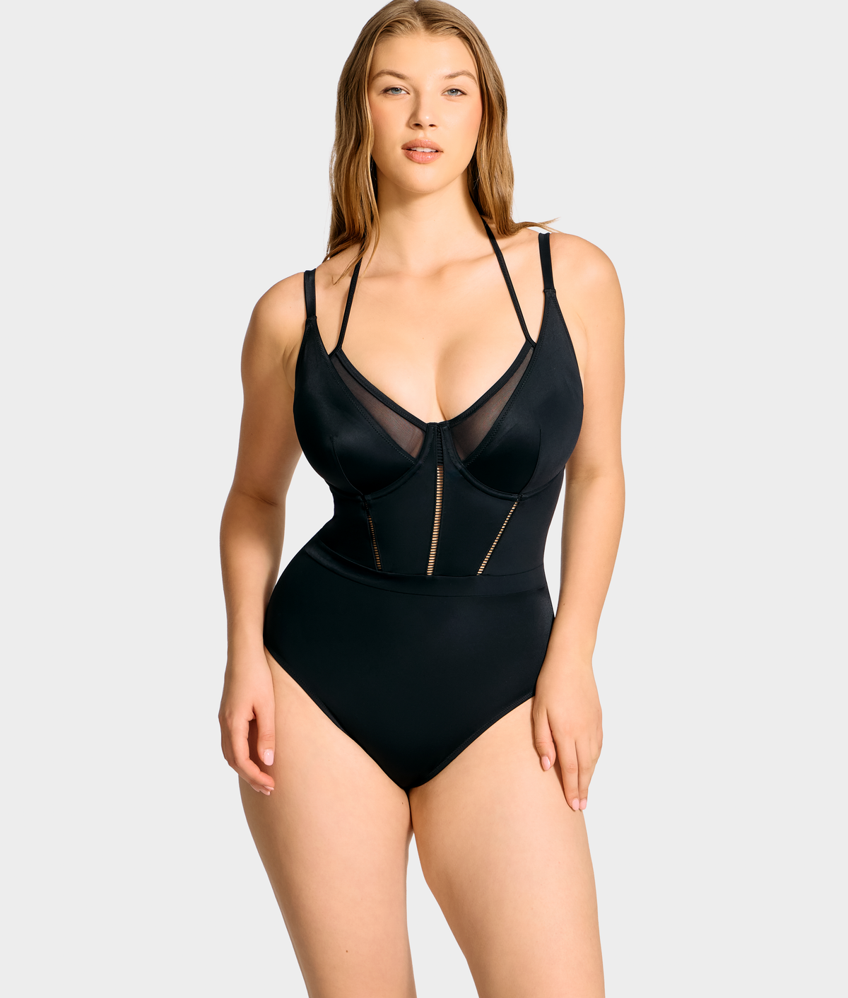 The Slimming Underwire One-Piece Swimsuit