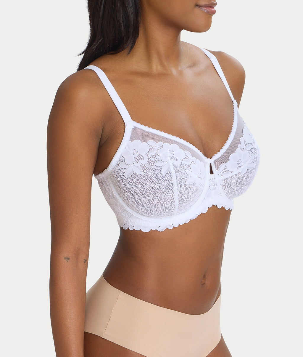 The Essential Lace Unlined Balconette Bra