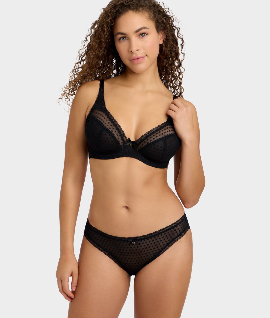 Spot-Light Plunge Bra
