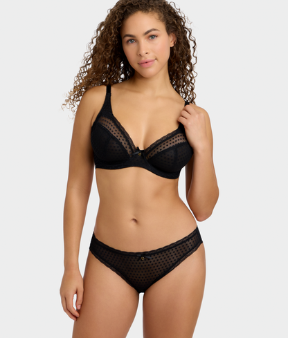 Spot-Light Plunge Bra
