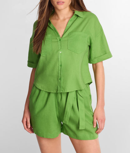 Lemon Love Nevis Cover-Up Shorts