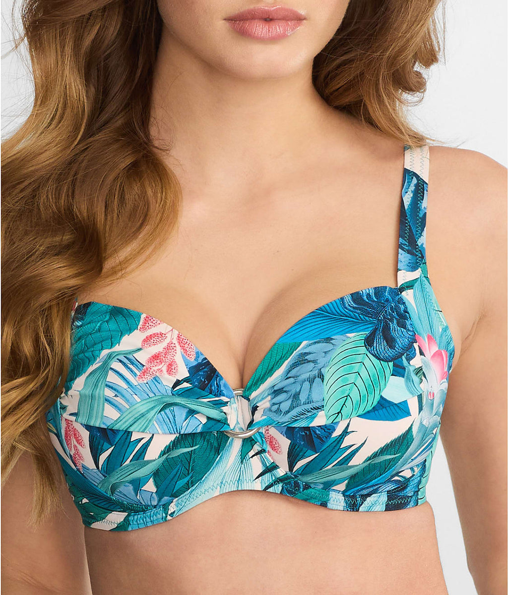 Submarine Blue Elna Bikini Top
