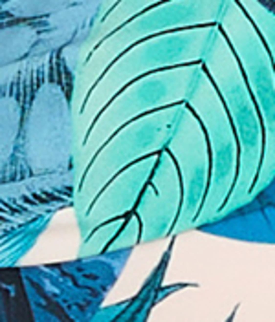 Submarine Blue Elna Bikini Top