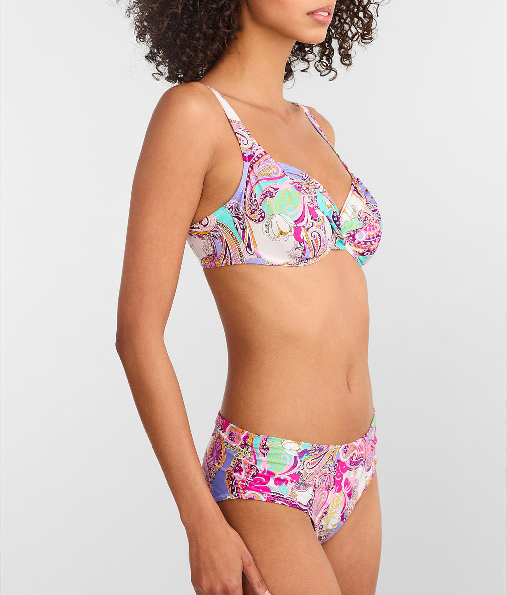 Hermine Twist-Front Bikini Top