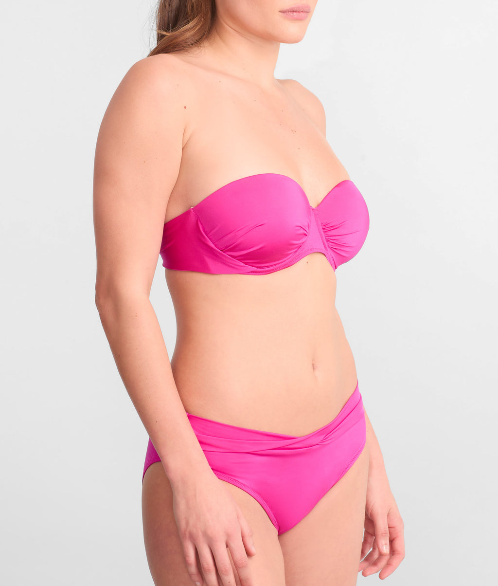 Shiny Basics Catalina Bandeau Bikini Top