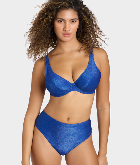 Arizona Wave High-Waist Bikini Bottom