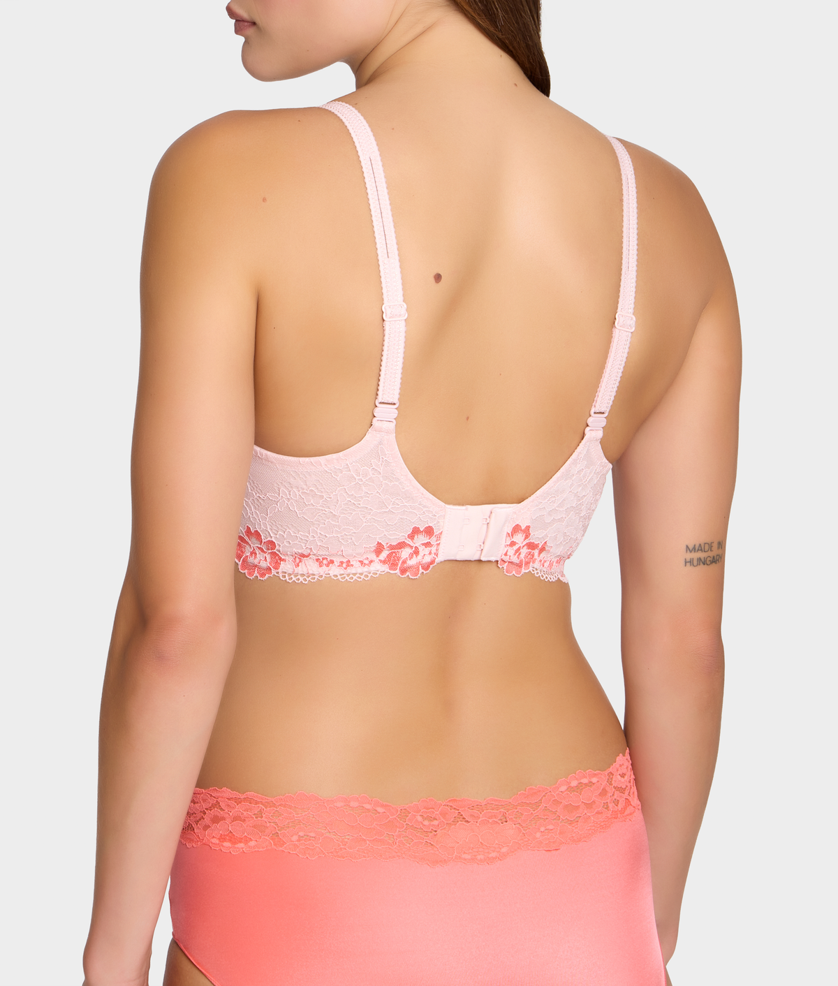 Lace Unlined Side Support Bra