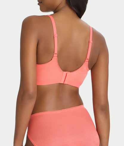 Everyday Essential Shimmer Unlined Plunge Bra