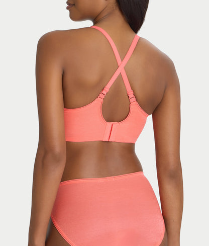 Everyday Essential Shimmer Unlined Plunge Bra