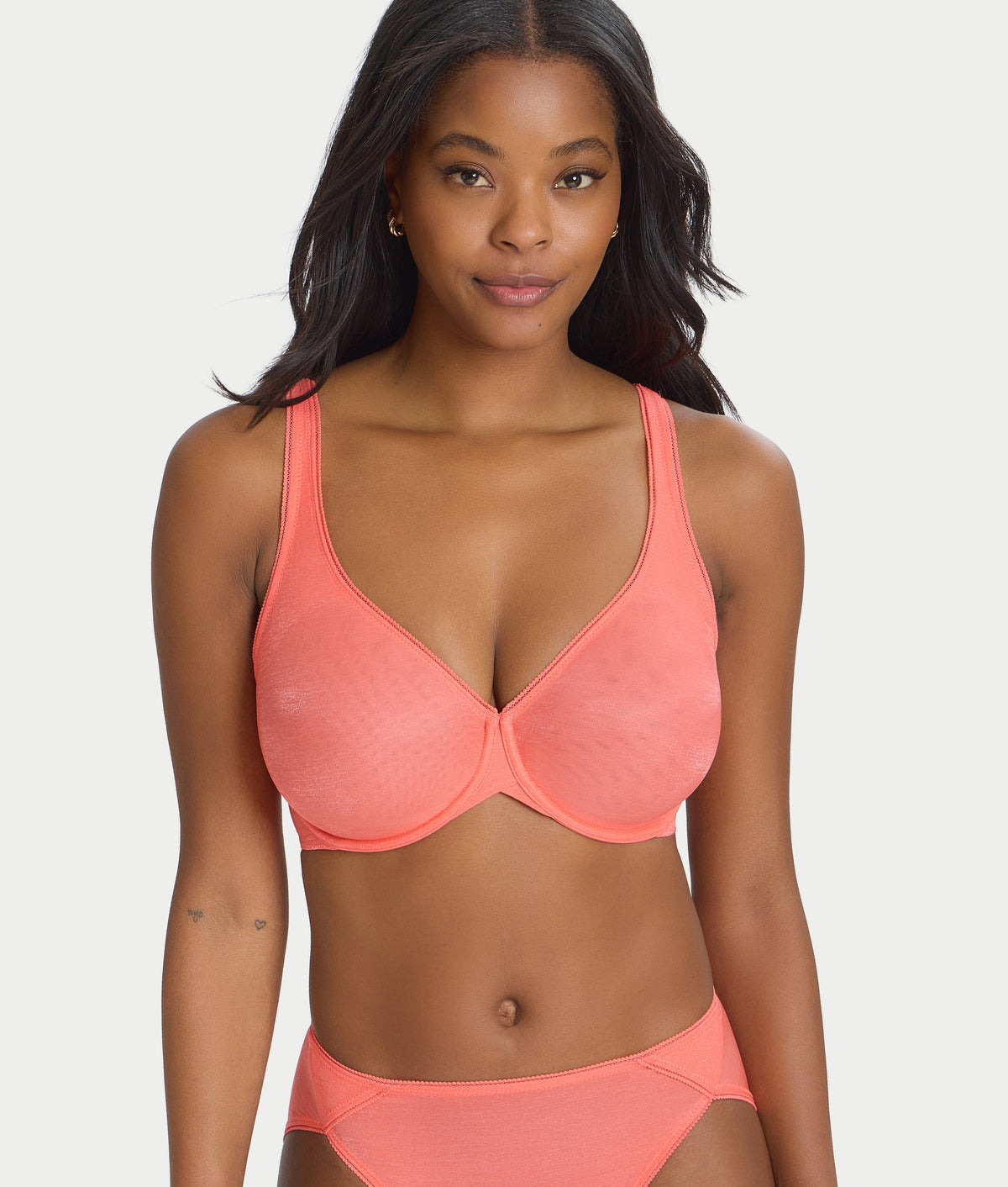 Everyday Essential Shimmer Unlined Plunge Bra