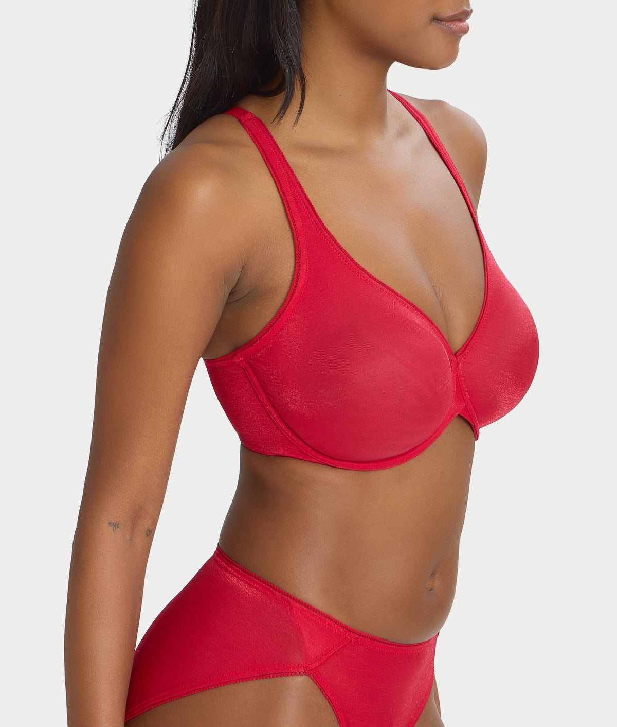 Everyday Essential Shimmer Unlined Plunge Bra
