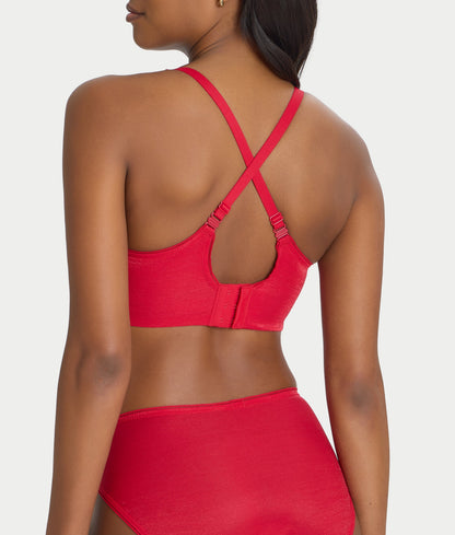 Everyday Essential Shimmer Unlined Plunge Bra